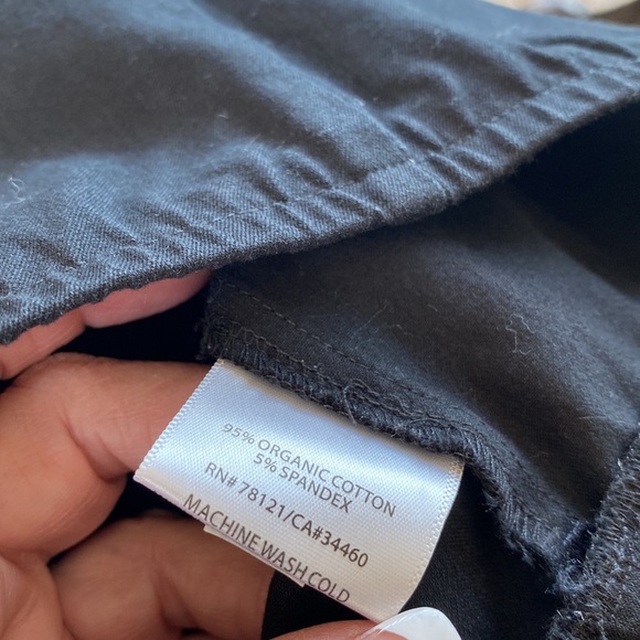 Eileen Fisher Cotton Ankle Pants Sz M - Picture 5 of 6